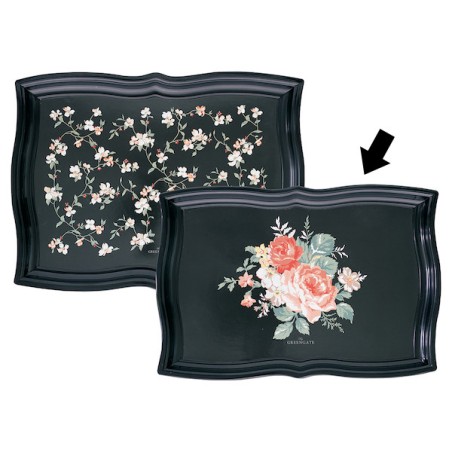 Bandeja rectangular mediana Jolie Black Green Gate