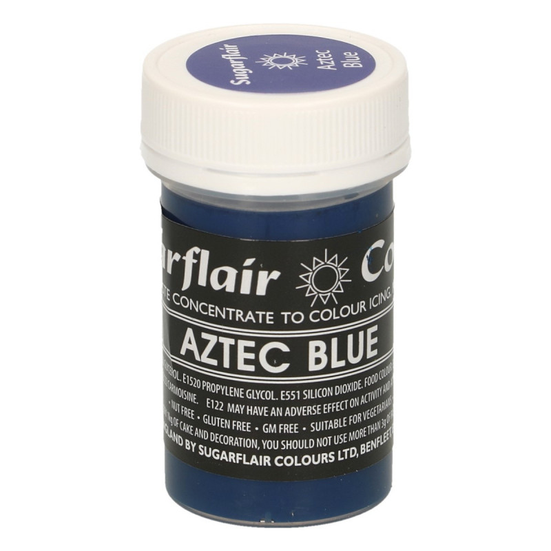Colorante en pasta Aztec Blue Azul Azteca Sugarflair