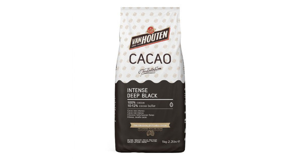 Cacao en polvo 100% Negro Intenso 1kg Callebaut
