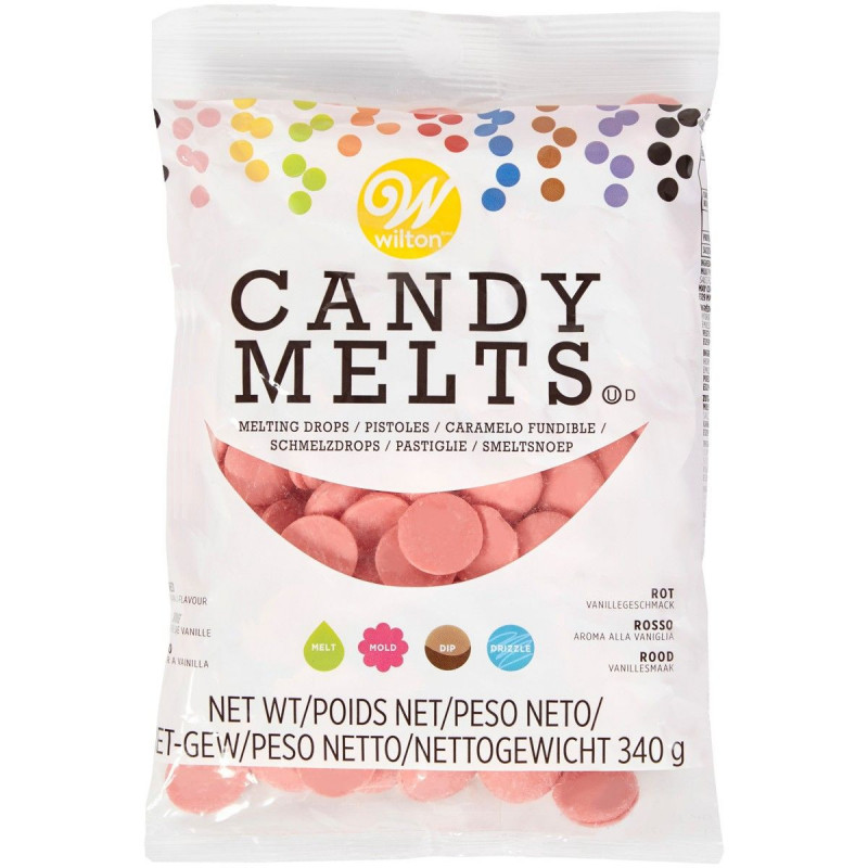 Candy Melts Rojo Wilton
