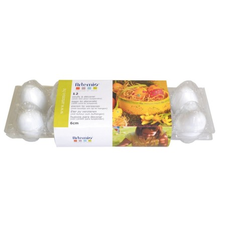 Pack de 12 Huevos de Plástico