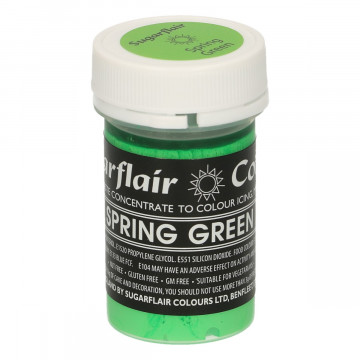 Colorante en pasta Gama Pastel Verde primavera Spring Green Sugarflair