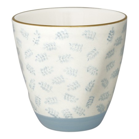 Tazón de leche Lianna Pale Blue With Gold