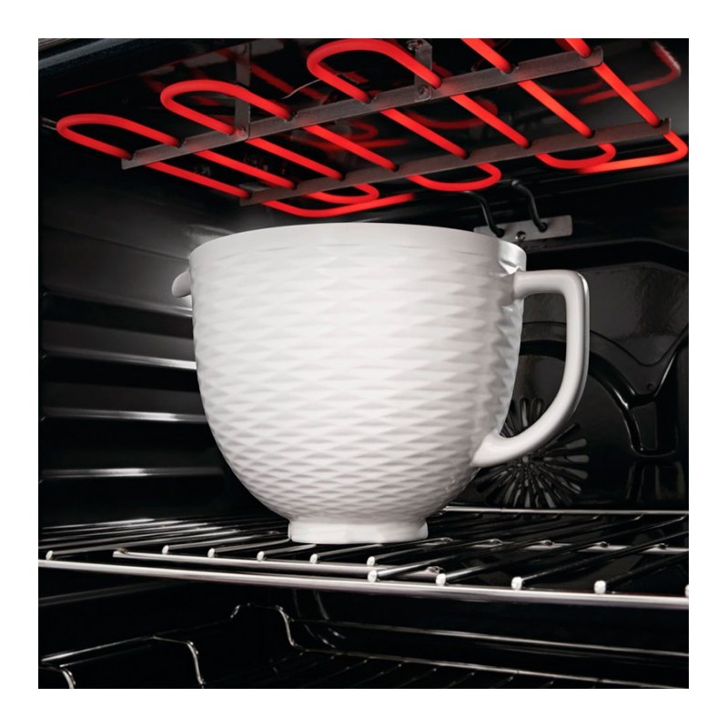 Bol de cerámica con relieve 4.7 litros Kitchen Aid