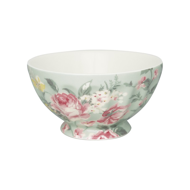 Bol de cerámica 13 cm  Josephine Pale Mint Green Gate