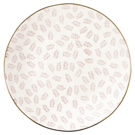 Plato de cerámica 20 cm Lianna Pale Pink Green Gate