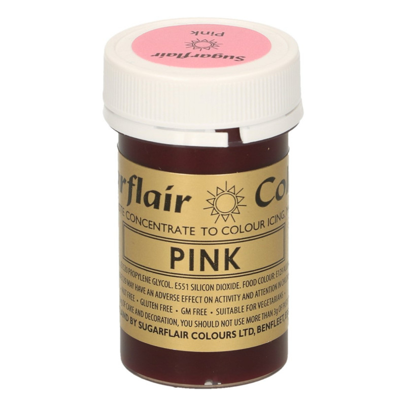 Colorante en pasta Pink Sugarflair