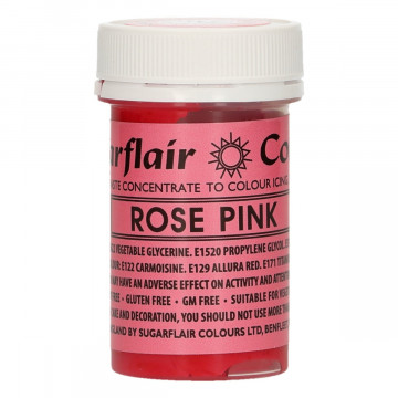 Colorante en pasta Rose Pink Sugarflair