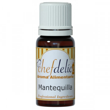 Aroma y sabor Mantequilla 10 ml Chefdelíce