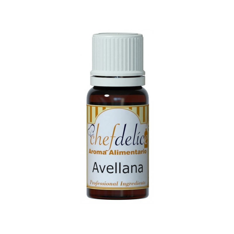 Aroma concentrado Avellana 10 ml Chefdelice