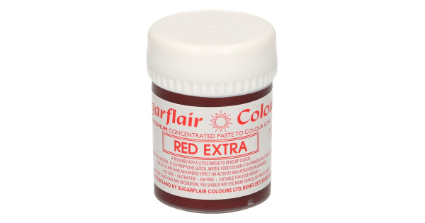 Colorante en pasta Extra Red Rojo extra Sugarflair