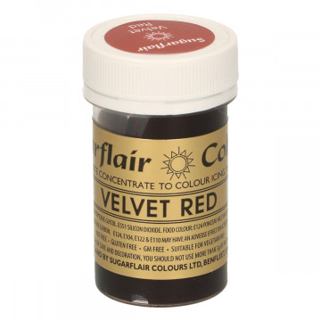 Colorante en pasta Rojo Red Velvet Sugarflair