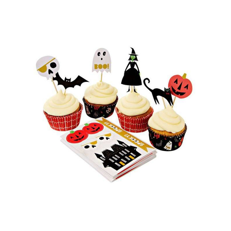 Set para cupcakes: Halloween Meri Meri
