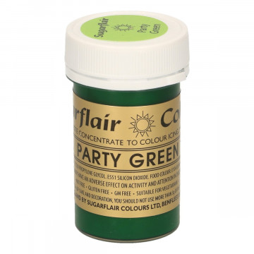 Colorante en pasta Party Green Sugarflair