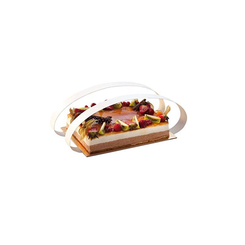 Pack de 2 tiras de cartón salva tartas 53 cm