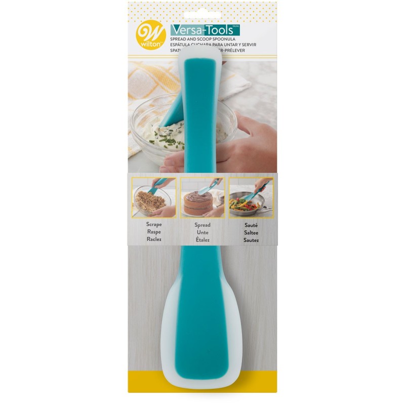 Espátula lengua de silicona  Cuchara Versa-Tools Wilton