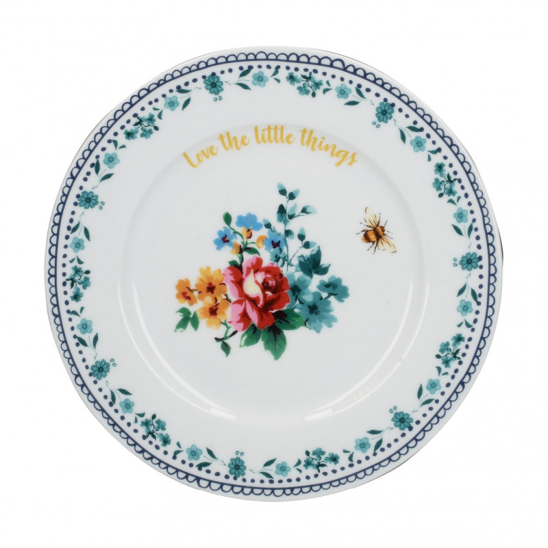 Plato de cerámica 19 cm Bohemian Spirit Floral Creative Tops