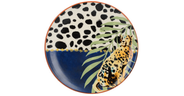 Plato de cerámica 20 cm Drift Cheetah Creative Tops