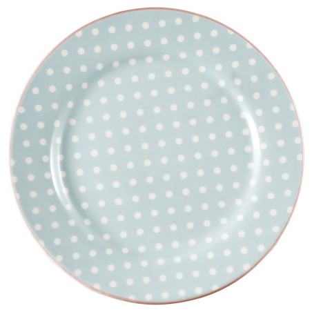 Plato de cerámica 20 cm Spot Pale Blue Green Gate