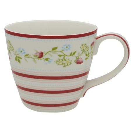 Taza con asa Gloria White Green Gate