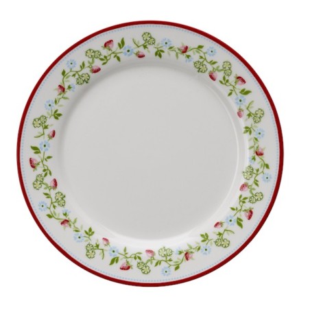 Plato de cerámica 20 cm Gloria White Green Gate