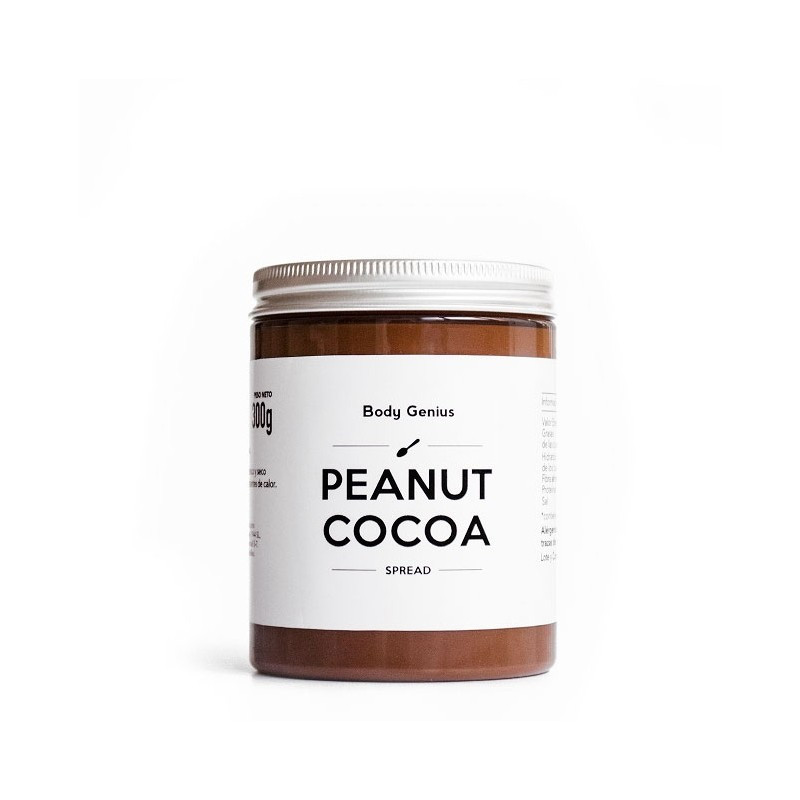 Crema de Cacahuete y Cacao Peanutella 300 gr Body Genius