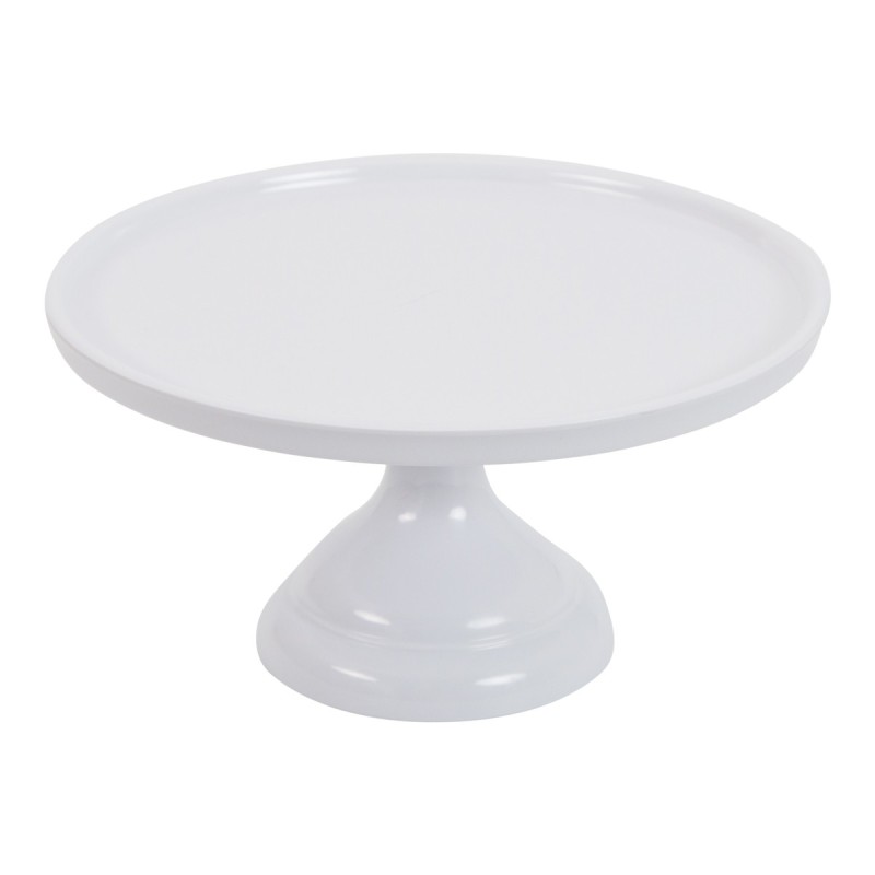 Cake Stand de Melamina Blanco 23 cm