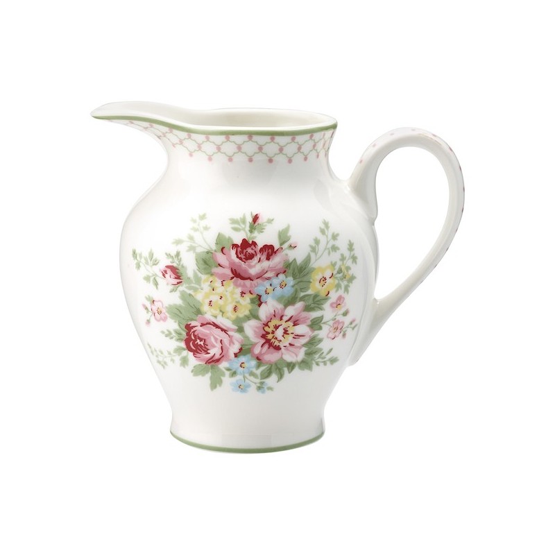 Lechera de cerámica 500 ml Aurelia White Green Gate