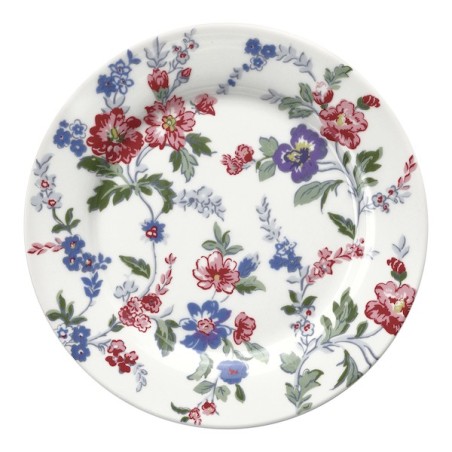 Plato de cerámica 20 cm Isobel White Green Gate