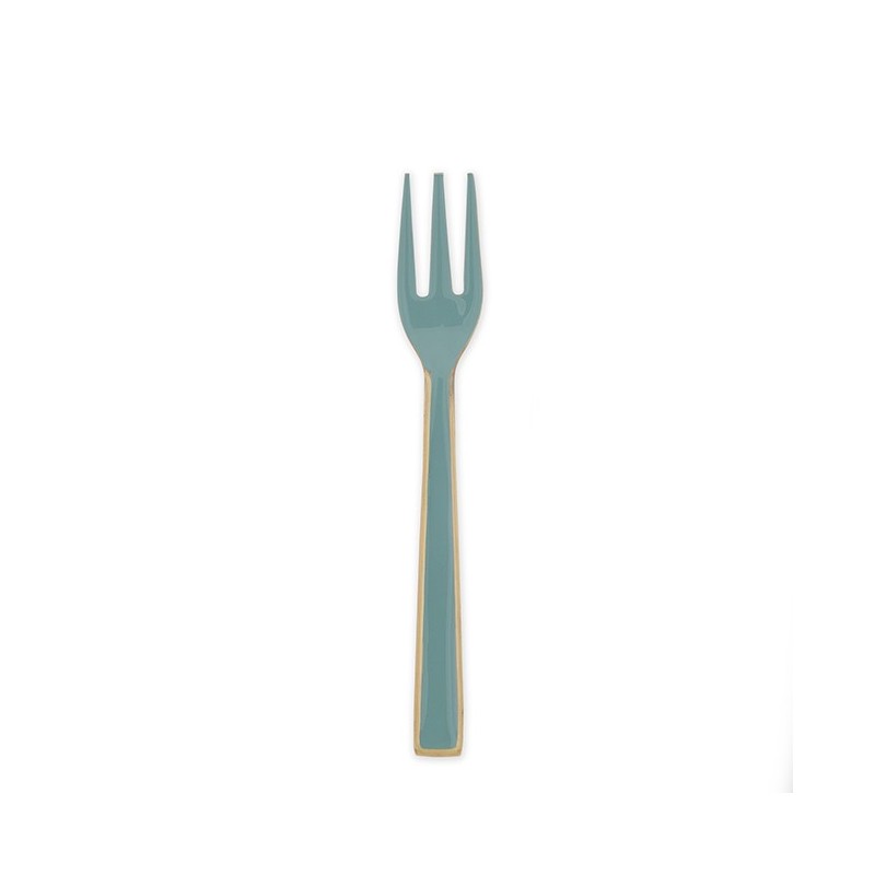 Tenedor de metal Azul Turquesa Pip Studio