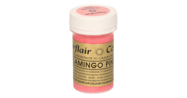 Colorante en pasta Flamingo Pink Rosa Flamenco Sugarflair