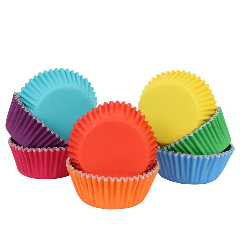 Pack de 100 Cupcakes Arcoíris PME