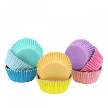 Pack de 100 cápsulas de Cupcakes Colores Pasteles PME