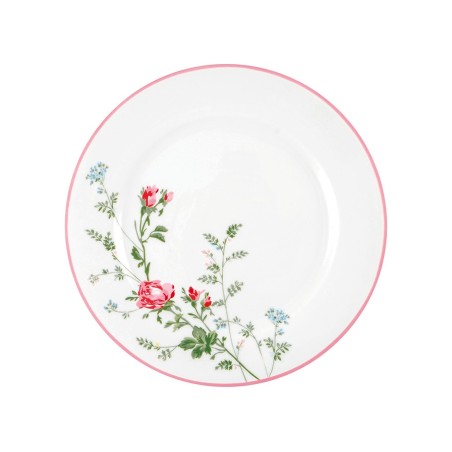 Plato de cerámica 25 cm Constance White Green Gate