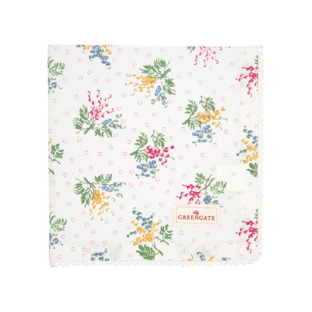 Servilleta de Mira White Green Gate