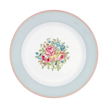 Plato de cerámica 20 cm Franka Pale Blue Green Gate