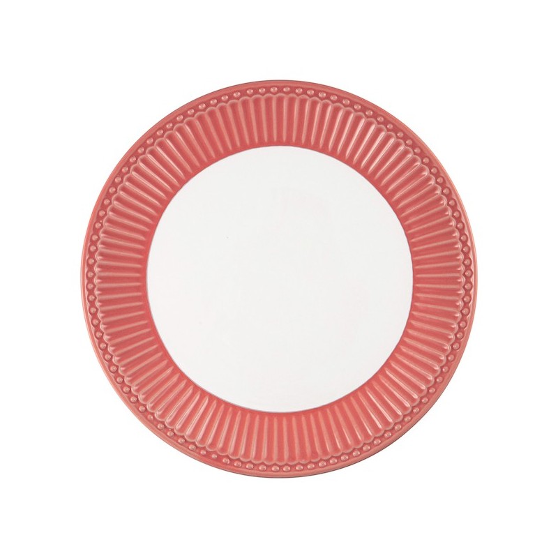 Plato de cerámica 23 cm Alice Coral Green Gate
