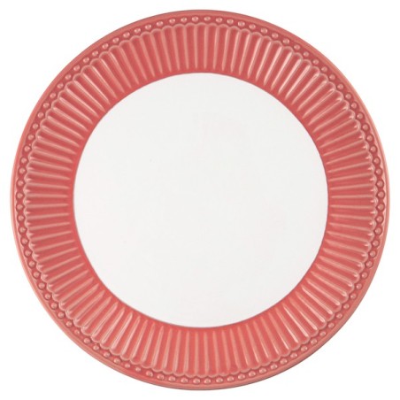 Plato de cerámica 23 cm Alice Coral Green Gate