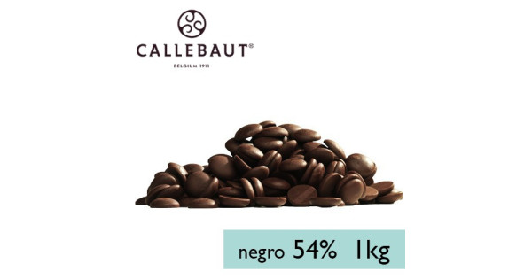 Chocolate negro 54,5% en grageas 1kg A GRANEL Callebaut