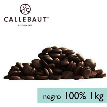 Chocolate negro 100% en grageas Callebaut