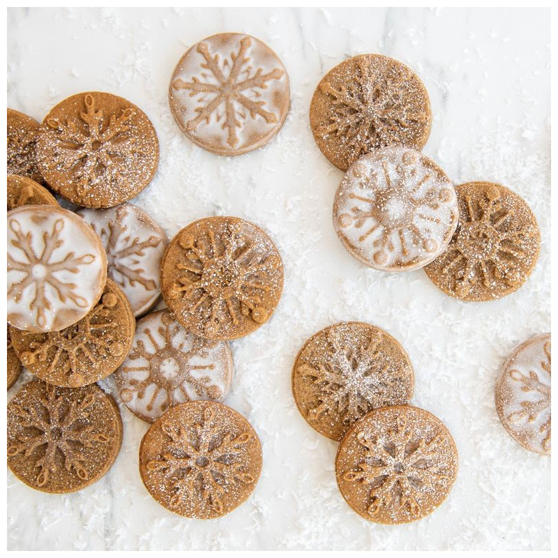 Sello/Estampación de galletas SNOWFLAKE Nordic Ware