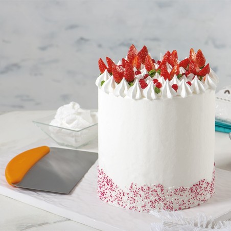 Paleta Alisadora 22 cm con mango Decora Italia