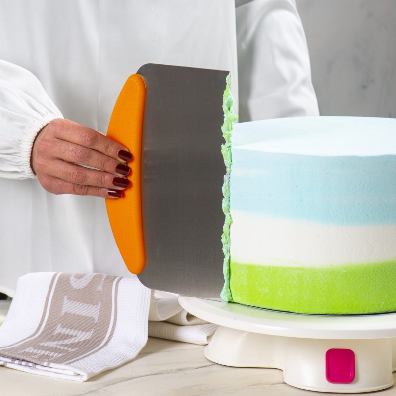 Paleta Alisadora 22 cm con mango Decora Italia