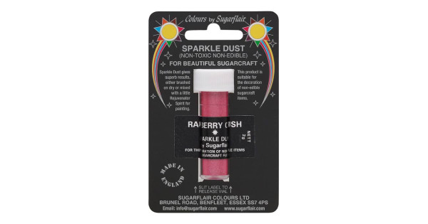 Polvo brillo Sparkle Raspberry Crush Sugarflair