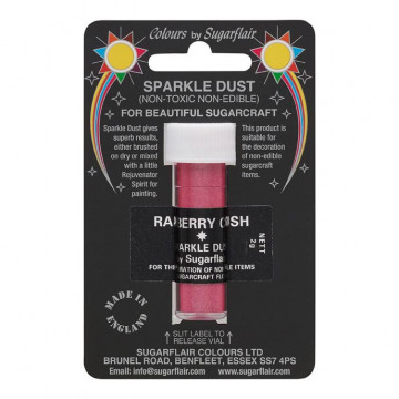 Polvo brillo Sparkle Raspberry Crush Sugarflair