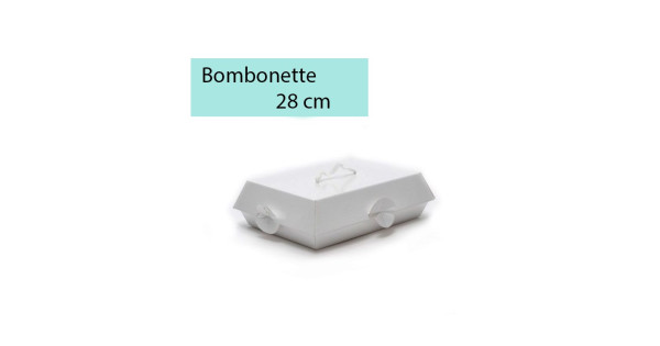 Caja para dulces con tapa Bombonette 26 cm