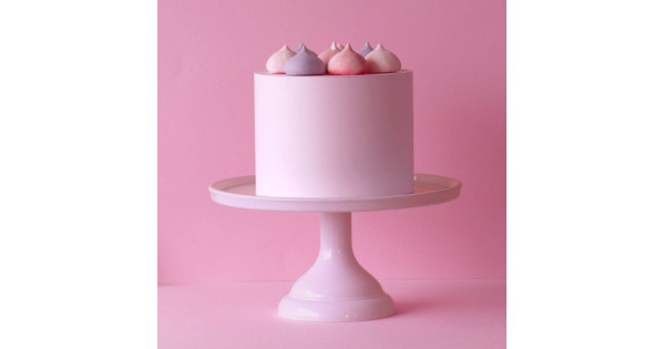 Cake Stand de Melamina 23 cm Rosa