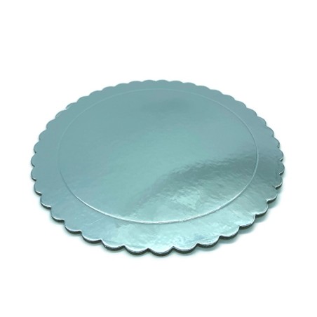 Bandeja redonda 25 cm x 3 mm Azul Extra Fuerte