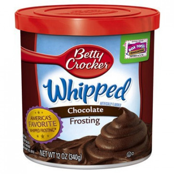 Frosting Crema de Relleno Whipped Chocolate Betty Crocker