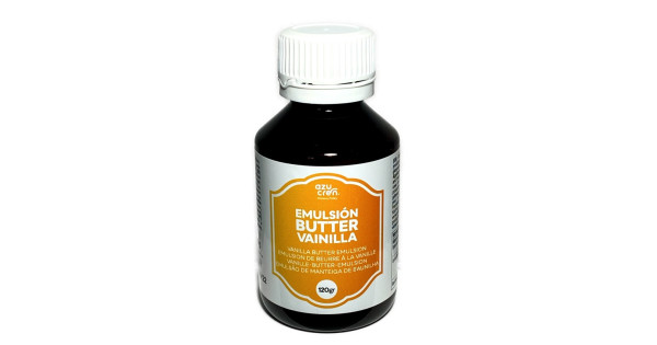 Aroma Emulsión de Butter Vainilla 120 ml Azucren